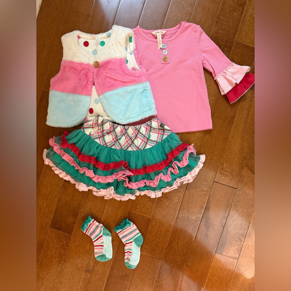 Matilda Jane Holiday Matching Set